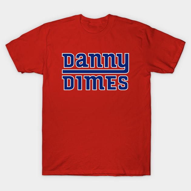 Danny Dimes - Red T-Shirt by KFig21